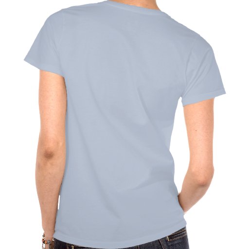 Camiseta cabida de la frase, con la parte posterio