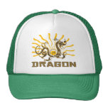 Camiseta china del dragón del zodiaco del dragón c gorras de camionero