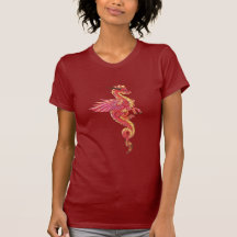 Camiseta coa alas de las mujeres del dragón