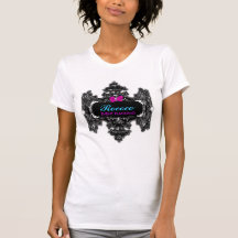 Camiseta colorida del país de las maravillas rococ
