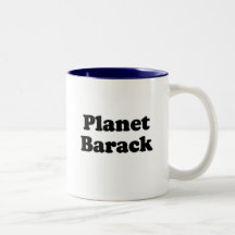 Camiseta de Barack del planeta Taza De Café