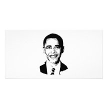 Camiseta de Barack Obama Tarjeta Personal