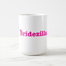 Camiseta de Bridezilla Tazas De Café
