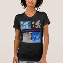 Camiseta de cuatro cráneos