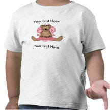 Camiseta DE ENCARGO de la BAILARINA del OSO