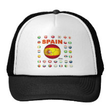 Camiseta de España Gorro De Camionero