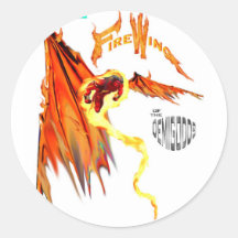 Camiseta de Firewing Etiqueta