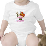 Camiseta de hadas del niño de la princesa
