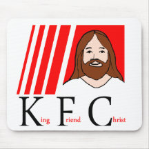 CAMISETA DE KFC CRISTO TAPETES DE RATON