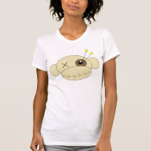 Camiseta de la cabeza del mono del vudú
