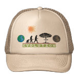 Camiseta de la evolución gorro