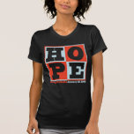 Camiseta de la inauguración de Obama de la esperan