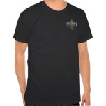 Camiseta de la oscuridad del paraíso del pirata in