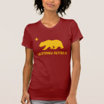 Camiseta de la república de California