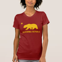 Camiseta de la república de California
