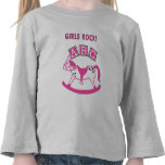 Camiseta de la roca de los chicas