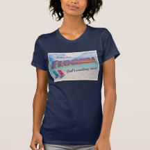 Camiseta de la sala de espera de dios de la Florid