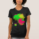 Camiseta de la salpicadura