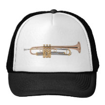 Camiseta de la trompeta gorros  
