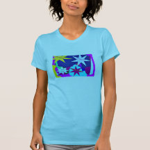 Camiseta de las señoras American Apparel del Megas