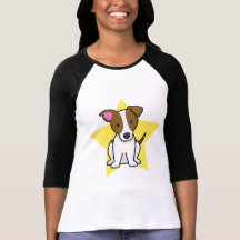 Camiseta de las señoras de Jack Russell Terrier de