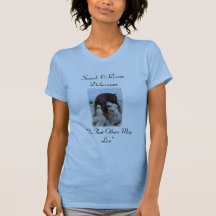 Camiseta de las señoras de la búsqueda y del resca