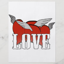 Camiseta de los corazones tarjetón