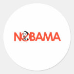 CAMISETA de NOBAMA/de ANTI-OBAMA - modificada para Etiqueta