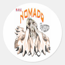 Camiseta de Nomadd Etiqueta Redonda