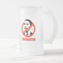 CAMISETA DE OBAMANATION/DE ANTI-OBAMA TAZA DE CAFÉ