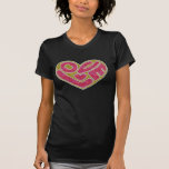 Camiseta del amor de las mujeres y de las señoras