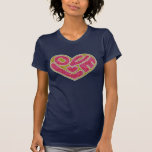 Camiseta del amor de las mujeres y de las señoras