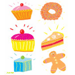Camiseta del arte: Tortas del amor camisetas