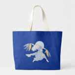 Camiseta del bailarín de la luna azul bolsa