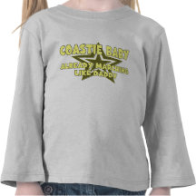 Camiseta del bebé de Coastie