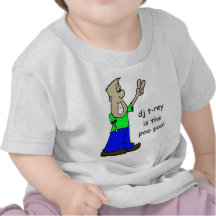 Camiseta del bebé de DJTR