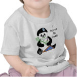 Camiseta del bebé de la panda del día de fuerzas a