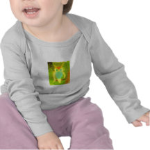 Camiseta del bebé del búho