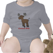 Camiseta del bebé del navidad