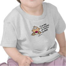 Camiseta del bebé del tío