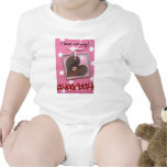 camiseta del bebé - enredadera