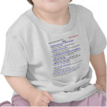 Camiseta del bebé MSDS