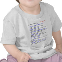 Camiseta del bebé MSDS
