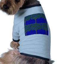 Camiseta del campanero del perrito camisetas de mascota
