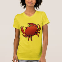 Camiseta del cangrejo