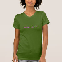 Camiseta del capital humano