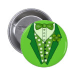 Camiseta del chaleco del Leprechaun para el día de Pins