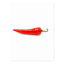 camiseta del chile picante de la especia postal