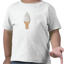 Camiseta del cono del Softy