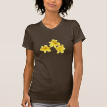 camiseta del ~ de 3 lirios de día